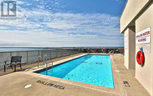 301 - 1477 Lakeshore Road, Burlington, ON - Outdoor With In Ground Pool With View