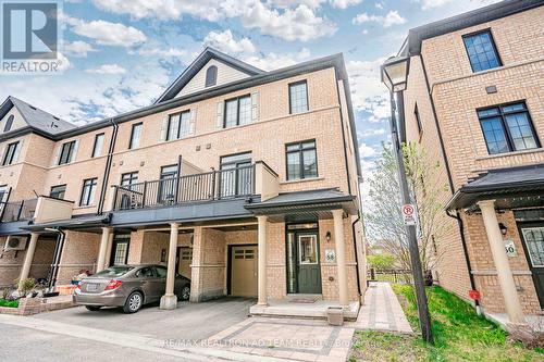 58 Quarrie Lane, Ajax, ON - Outdoor With Balcony With Facade
