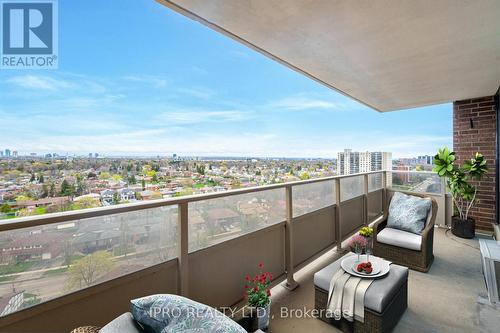 1509 - 15 Torrance Road, Toronto, ON - Outdoor With Balcony With View With Exterior