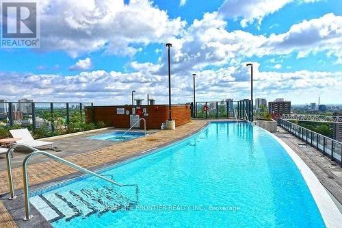 1510 - 251 Jarvis Street, Toronto, ON - Outdoor With In Ground Pool With View