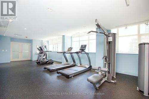 713 - 1600 Charles Street, Whitby, ON - Indoor Photo Showing Gym Room