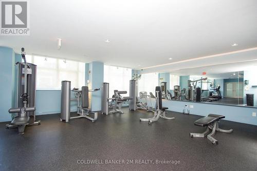 713 - 1600 Charles Street, Whitby, ON - Indoor Photo Showing Gym Room