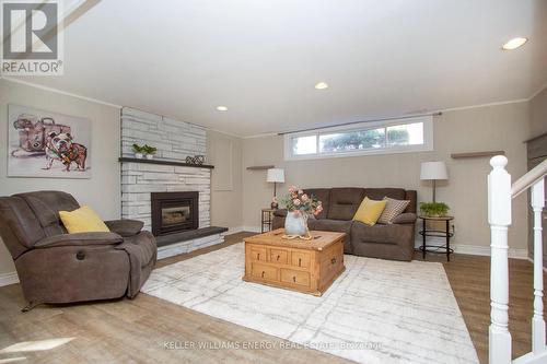 41 Hetherington Drive, Clarington, ON - Indoor Photo Showing Living Room With Fireplace