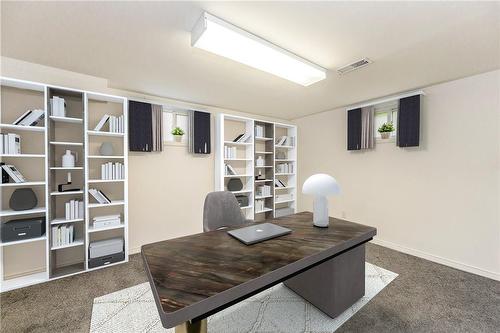 virtually staged - 891 Kingsway Drive, Burlington, ON - Indoor Photo Showing Office