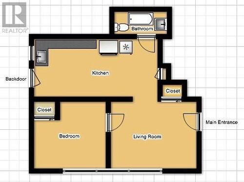 Apt 3 floor plan - 382 Brant Street, Ottawa, ON - Other