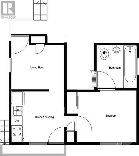 Apt 4 floor plan - 382 Brant Street, Ottawa, ON - Other