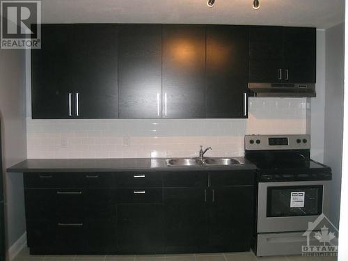 Apt 5 kitchen - 382 Brant Street, Ottawa, ON - Indoor Photo Showing Kitchen With Double Sink