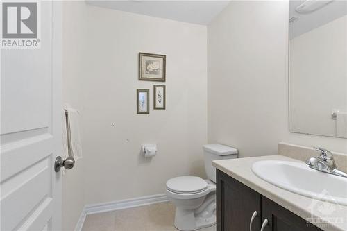 Lower level partial bath - 159 Claridge Drive, Ottawa, ON - Indoor Photo Showing Bathroom