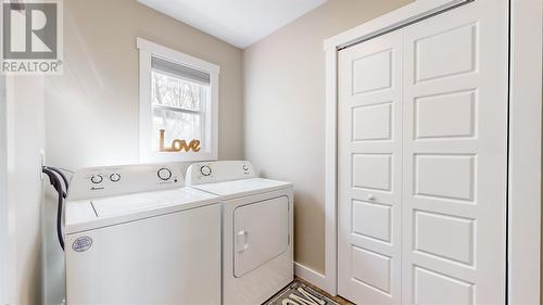 94 Southside Road, Petty Harbour, NL - Indoor Photo Showing Laundry Room