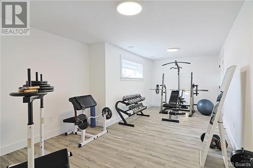 56 Stonehill Lane, Fredericton, NB - Indoor Photo Showing Gym Room