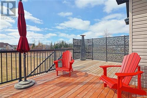 56 Stonehill Lane, Fredericton, NB - Outdoor With Deck Patio Veranda With Exterior
