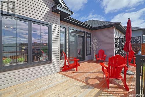 56 Stonehill Lane, Fredericton, NB - Outdoor With Deck Patio Veranda