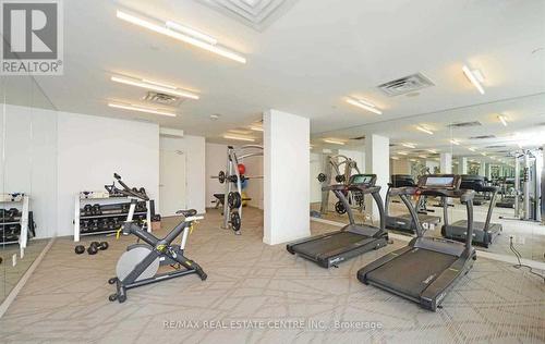 601 - 4655 Glen Erin Drive, Mississauga, ON - Indoor Photo Showing Gym Room