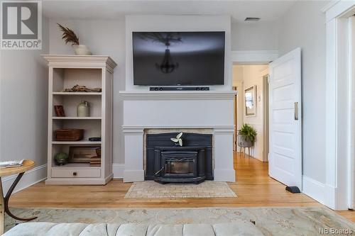 801 Manawagonish Road, Saint John, NB - Indoor Photo Showing Living Room With Fireplace