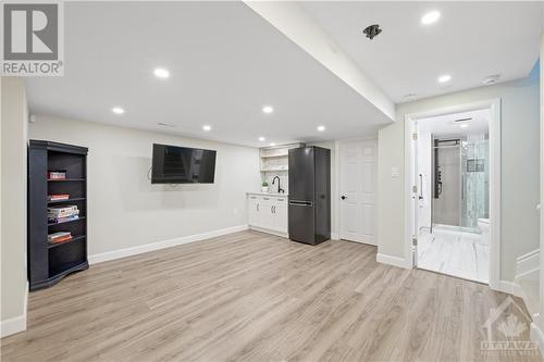 Large finished basement with high quality vinyl flooring. - 109 Spindrift Circle, Manotick, ON - Indoor Photo Showing Other Room
