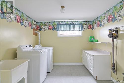 166 Cameron Drive, Burton, NB - Indoor Photo Showing Laundry Room