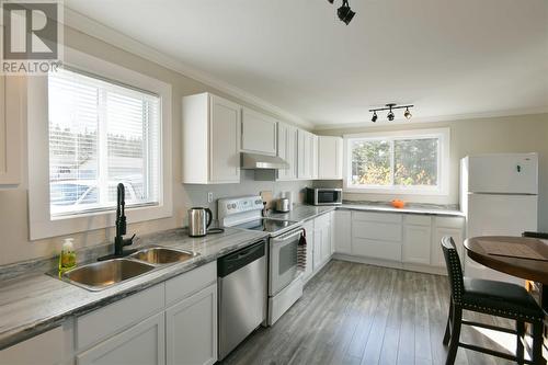 2 Lossies Lane, Green'S Harbour, NL - Indoor Photo Showing Kitchen With Double Sink