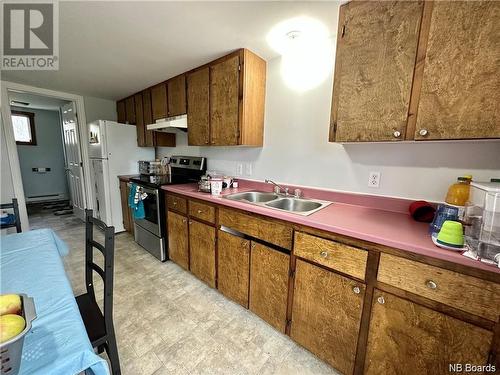 349 Centreville Road, Florenceville-Bristol, NB - Indoor Photo Showing Kitchen With Double Sink