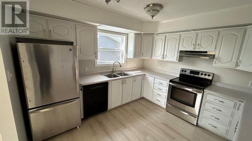 4 Bruce Boulevard, Stephenville, NL - Indoor Photo Showing Kitchen With Double Sink