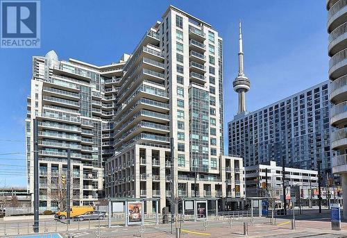 1210 - 410 Queens Quay Street W, Toronto, ON - Outdoor With Balcony With Facade