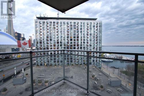 1210 - 410 Queens Quay Street W, Toronto, ON - Outdoor With Body Of Water With Balcony With View