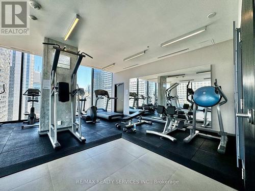 202 - 11 Charlotte Street, Toronto, ON - Indoor Photo Showing Gym Room