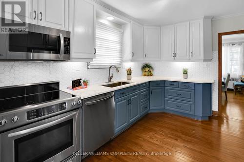 356 Linwell Road, St. Catharines, ON - Indoor Photo Showing Kitchen With Stainless Steel Kitchen With Upgraded Kitchen
