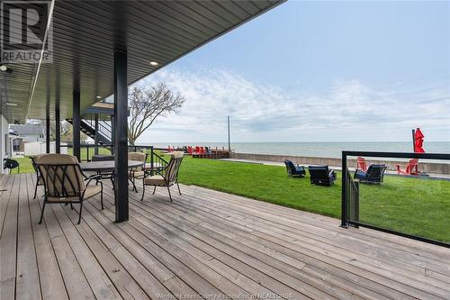 204 Robson Road, Leamington, ON - Outdoor With Body Of Water With Deck Patio Veranda With Exterior