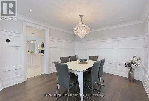 41 Villa Park Drive, Vaughan, ON - Indoor Photo Showing Dining Room