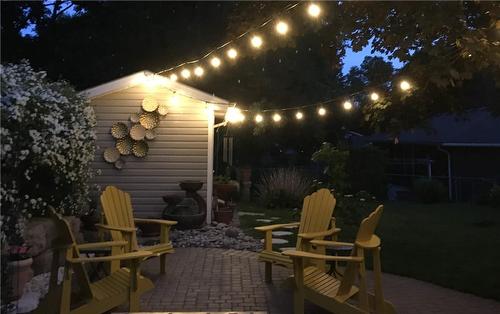 Evening Ambiance - your private oasis of comfort. - 28 Sunset Drive, Simcoe, ON - Outdoor With Deck Patio Veranda
