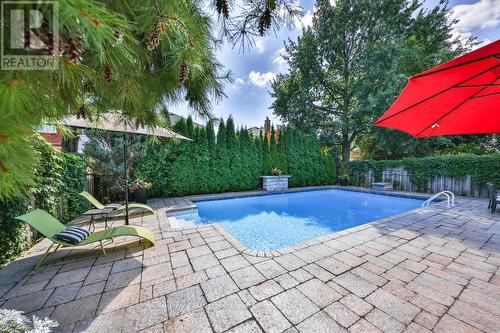 2108 Schoolmaster Circle, Oakville, ON - Outdoor With In Ground Pool With Backyard