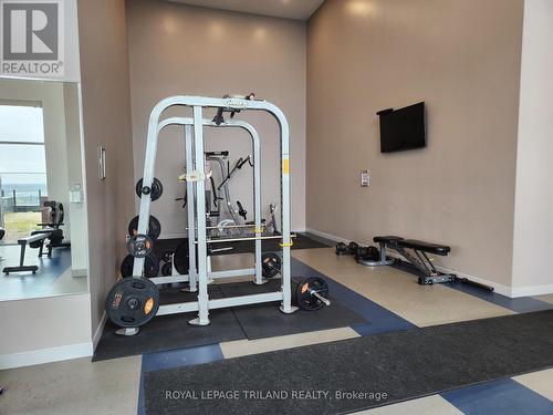 1405 - 505 Talbot Street, London, ON - Indoor Photo Showing Gym Room