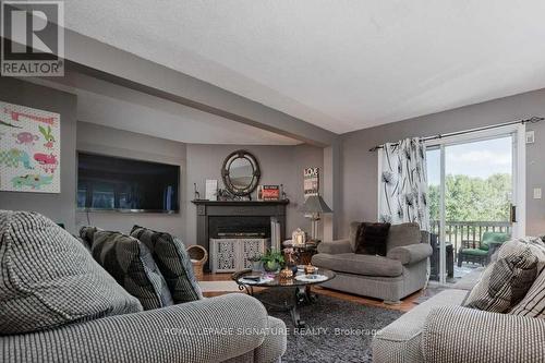 8087 Country Rd 2, Greater Napanee, ON - Indoor Photo Showing Living Room With Fireplace