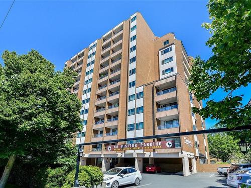 501-1630 Quadra St, Victoria, BC - Outdoor With Balcony With Facade