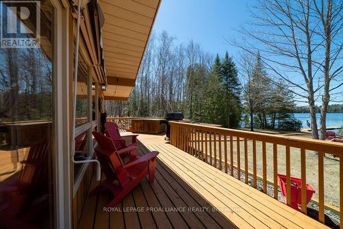 2674 Smith Road, North Frontenac, ON - Outdoor With Deck Patio Veranda With Exterior