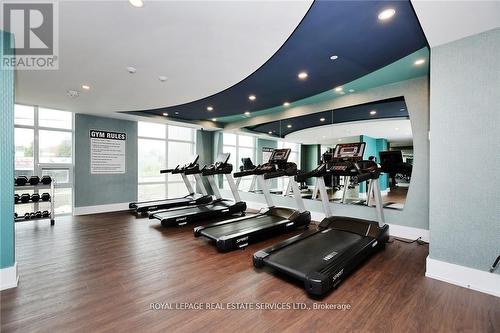905 - 450 Dundas Street E, Hamilton, ON - Indoor Photo Showing Gym Room