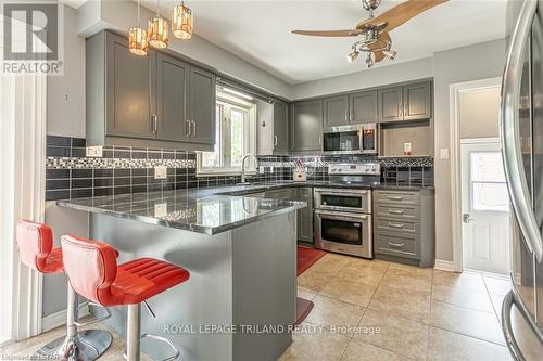 380 Griffith Street, London, ON - Indoor Photo Showing Kitchen With Upgraded Kitchen