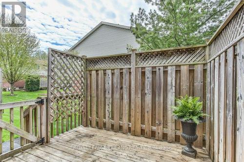 23 - 511 Admiral Drive, London, ON - Outdoor With Deck Patio Veranda With Exterior