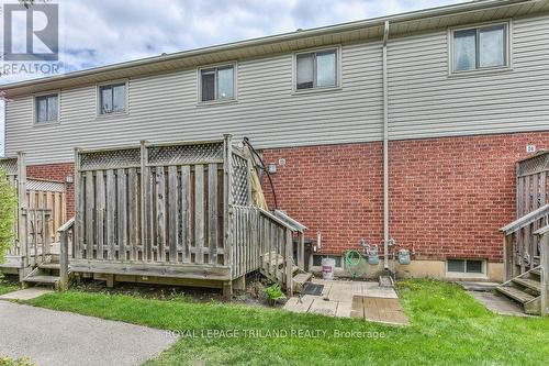 23 - 511 Admiral Drive, London, ON - Outdoor With Deck Patio Veranda With Exterior