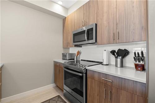 109 1505 Molson Street, Winnipeg, MB - Indoor Photo Showing Kitchen