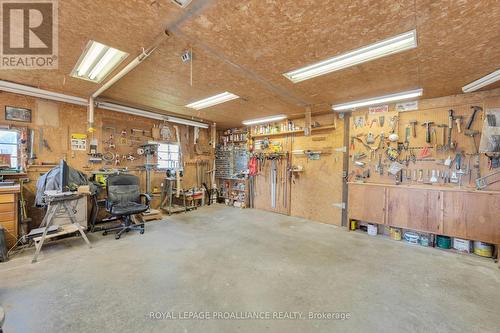 1080 Mississagagon Lake Road, North Frontenac, ON - Indoor Photo Showing Garage