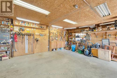 1080 Mississagagon Lake Road, North Frontenac, ON - Indoor Photo Showing Garage