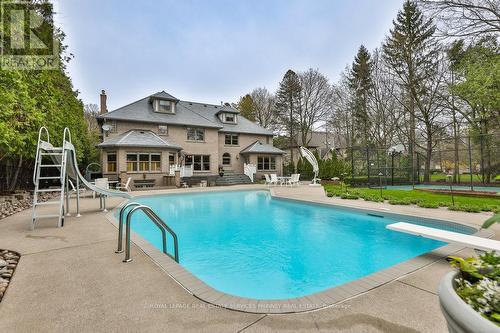 1350 Birchview Drive, Mississauga, ON - Outdoor With In Ground Pool With Deck Patio Veranda With Backyard