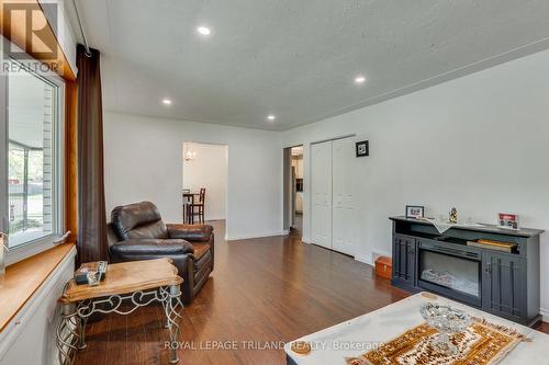 352 Helen Drive, Strathroy-Caradoc, ON - Indoor Photo Showing Other Room With Fireplace