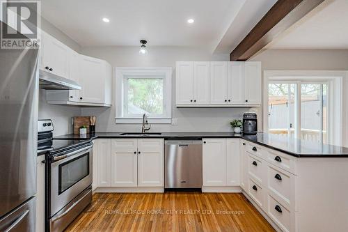 569 Woolwich Street, Guelph, ON - Indoor Photo Showing Kitchen With Stainless Steel Kitchen