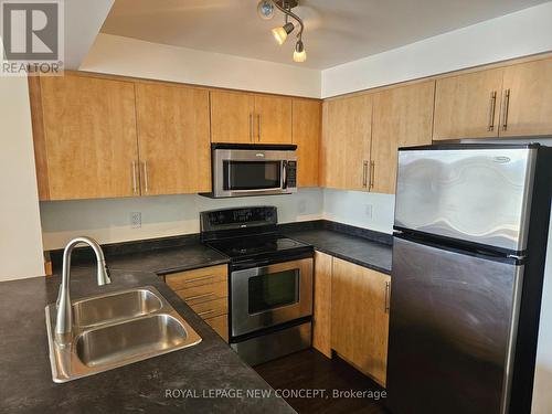 1002 - 330 Red Maple Road, Richmond Hill, ON - Indoor Photo Showing Kitchen With Double Sink