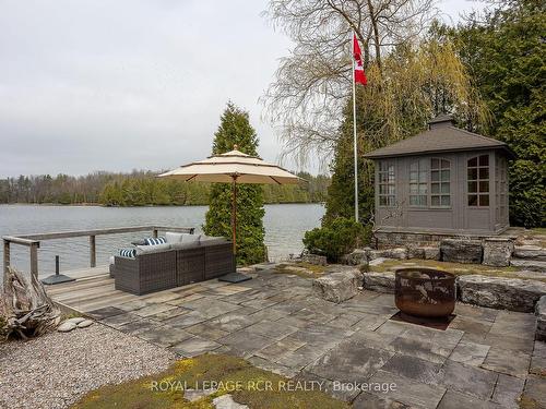 126 Sunset Pt, Grey Highlands, ON - Outdoor With Body Of Water