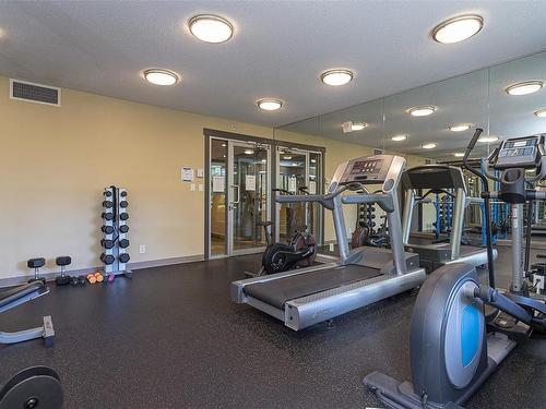 1206-751 Fairfield Rd, Victoria, BC - Indoor Photo Showing Gym Room