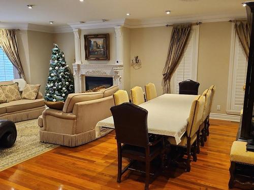 Living room - 1706 Rue Notre-Dame-De-Fatima, Laval (Pont-Viau), QC - Indoor With Fireplace