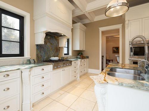 Kitchen - 42 Rue De Cambridge, Hudson, QC - Indoor Photo Showing Kitchen With Double Sink